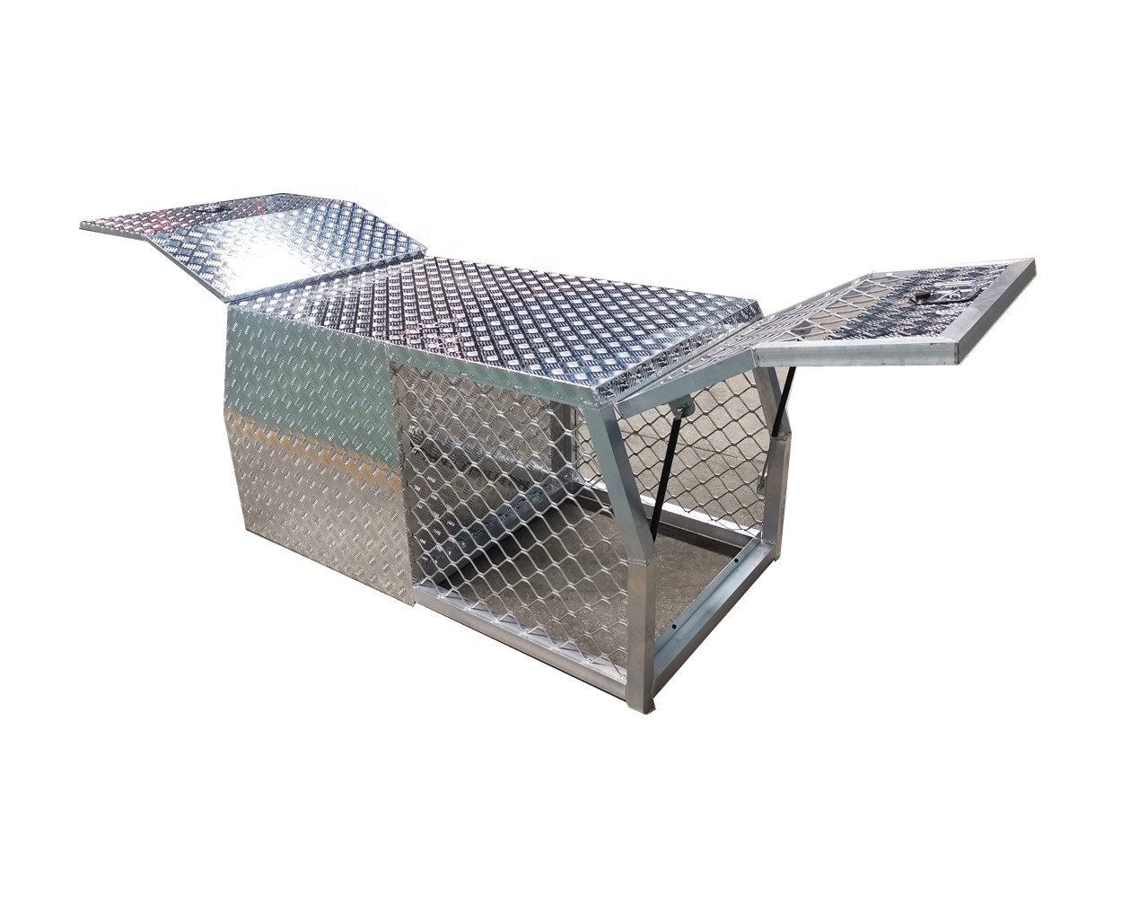 700mm Checker plate of Half Dog box