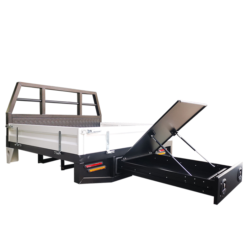 1680mm Ute Tray with 3.0mm Flat alloy and power coating white color