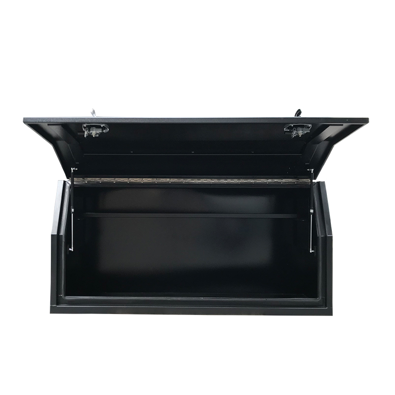 1750mm Full Open Aluminum Toolbox in Black color