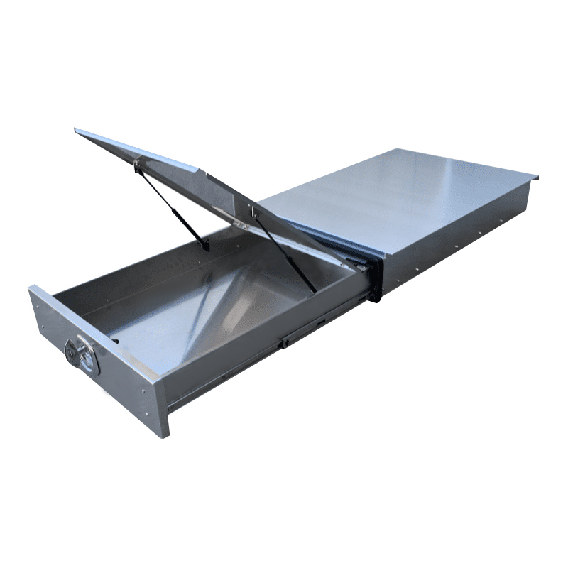 1500mm Aluminum Trundle Drawer for Ute Tray 