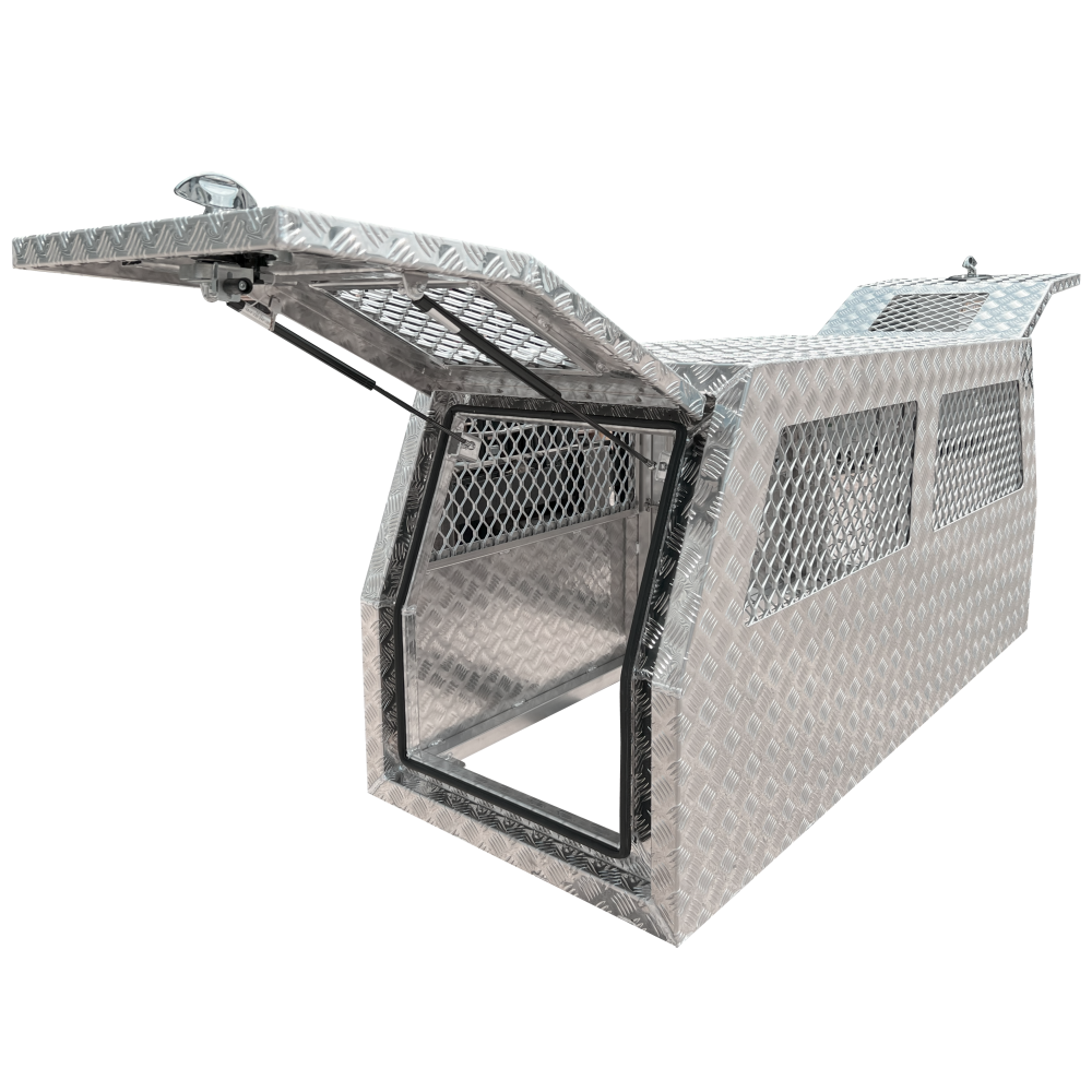 800mm Aluminum Checker plate of Full Dog Box